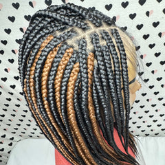 Lace Frontal Box Braids Braided Lace Front Wig