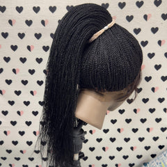 360 Braided Wig Ponytail Twist Senegalese Small Twisted Braids 26 Inches