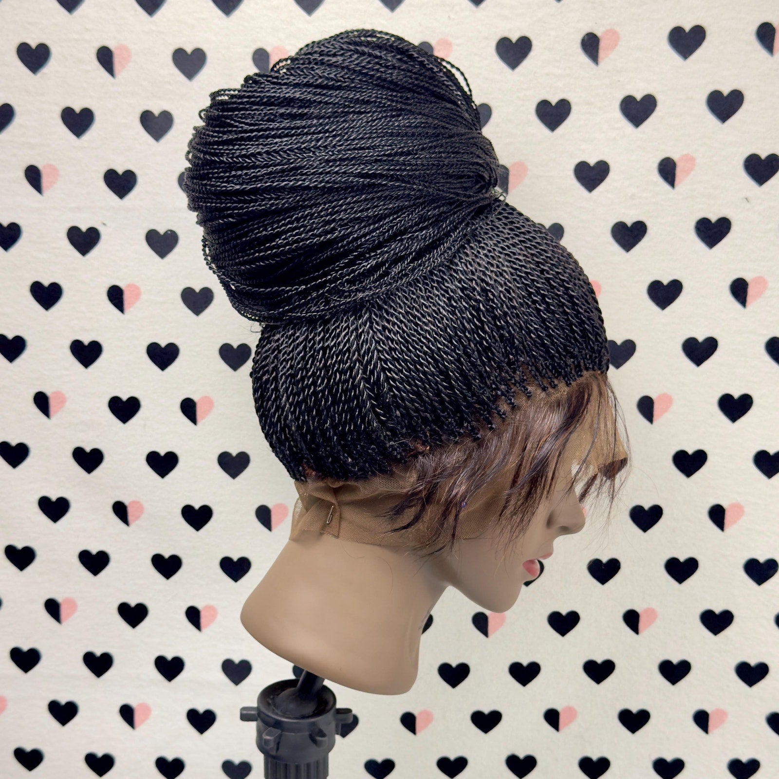 360 Braided Wig Ponytail Twist Senegalese Small Twisted Braids 26 Inches