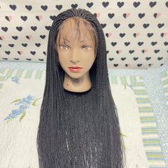 360 Braided Wig Ponytail Twist Senegalese Small Twisted Braids 26 Inches