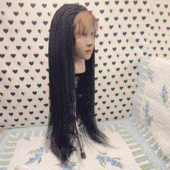 360 Braided Wig Ponytail Twist Senegalese Small Twisted Braids 26 Inches