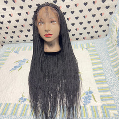 360 Braided Wig Ponytail Twist Senegalese Small Twisted Braids 26 Inches