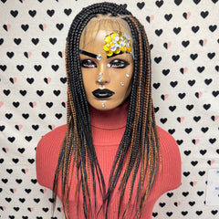 Lace Frontal Box Braids Braided Lace Front Wig
