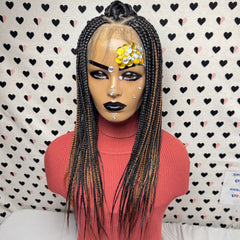 Lace Frontal Box Braids Braided Lace Front Wig