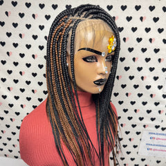 Lace Frontal Box Braids Braided Lace Front Wig