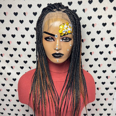 Lace Frontal Box Braids Braided Lace Front Wig