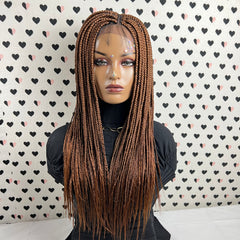 Box Braids Braided Lace Front Wig Color 30