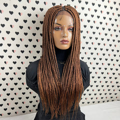 Box Braids Braided Lace Front Wig Color 30