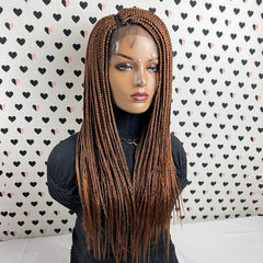 Box Braids Braided Lace Front Wig Color 30