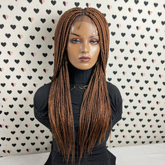 Box Braids Braided Lace Front Wig Color 30