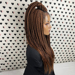 Box Braids Braided Lace Front Wig Color 30