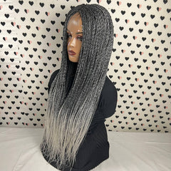 4x4 Lace Closure Frontal Twist Braided Senegalese Twisted Braids Twist Lace Wig