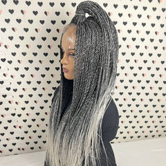 4x4 Lace Closure Frontal Twist Braided Senegalese Twisted Braids Twist Lace Wig