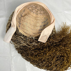 Twist Curly Trenzas Diadema Peluca Trenzada Banda para la cabeza Pelucas retorcidas para mujeres negras