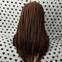 Braided Lace Front Wig Box Braid Wigs For Black Women Color 1b/30