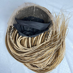 13x4 Lace Frontal Multi Color Braids Box Braid Braided Wigs For Black Women