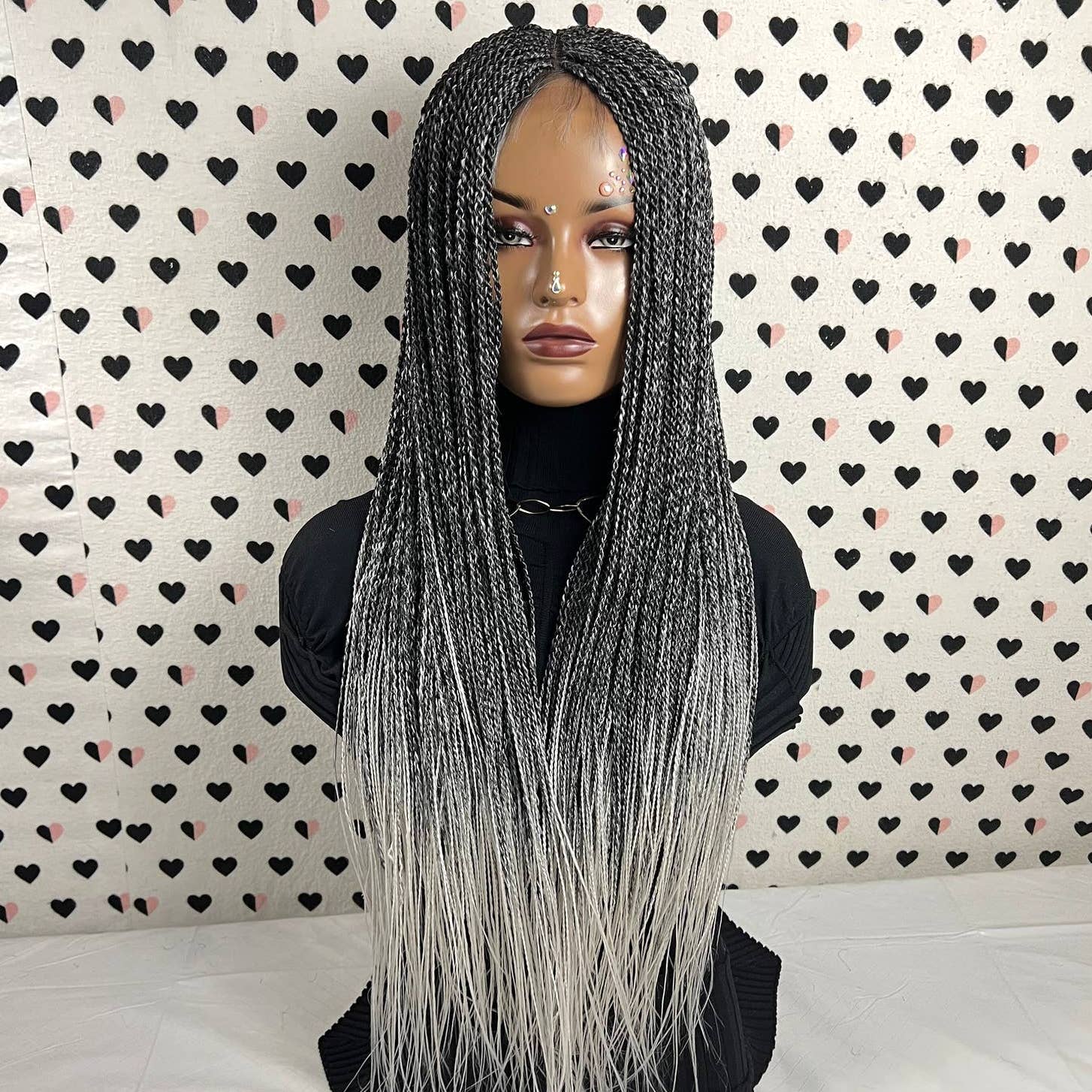 4x4 Lace Closure Frontal Twist Braided Senegalese Twisted Braids Twist Lace Wig